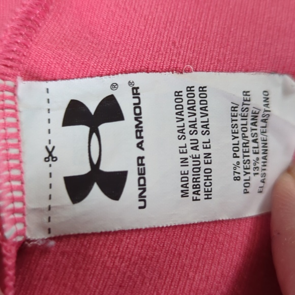 Under Armour Cold Gear Semi-Fitted Long Sleeve Athletic Top L Pink - Picture 4 of 14